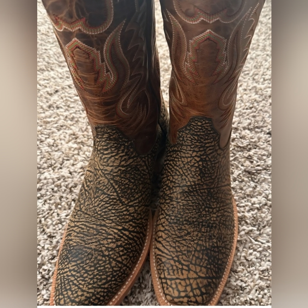 Men's Western Cowboy Boots - Brown